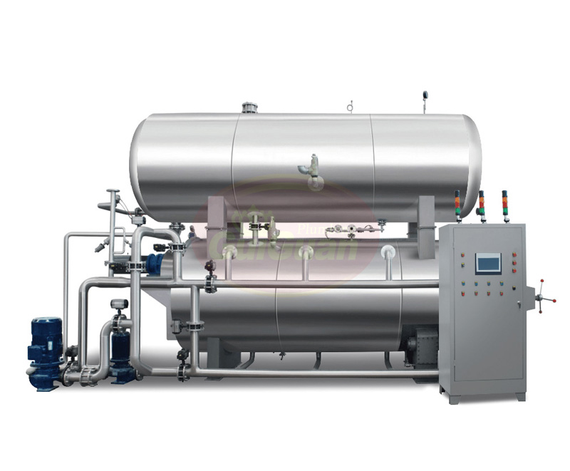 蒸汽、水浴式旋轉(zhuǎn)殺菌鍋